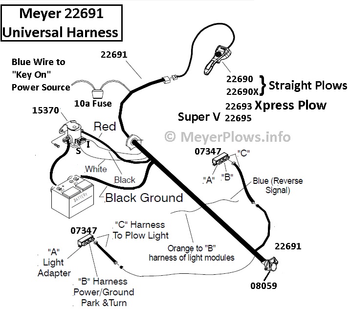 Meyers Plow Light Wiring Diagram from www.meyerplowhelp.com